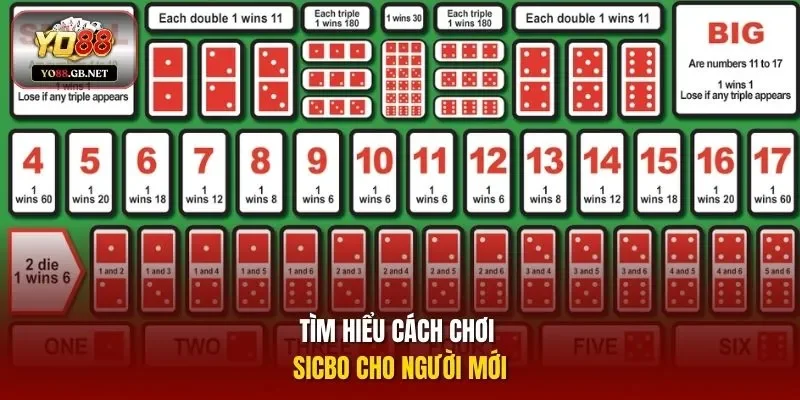  Tìm hiểu cách chơi Sicbo cho người mới